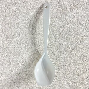 Vintage White Melamine S-1072 Serving Spoon